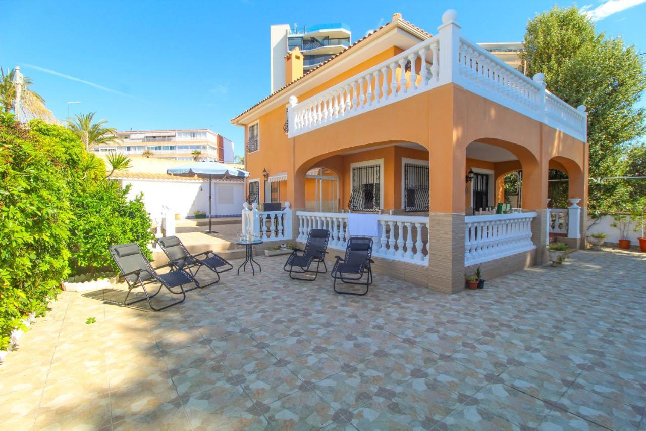 Great Villa, Sea Views, 20 Secs Walk To The Beach, Bbq, 9 People, 5 Mins Car From Alicante City Center, Sailing Club 3 Mins Walk Ngoại thất bức ảnh